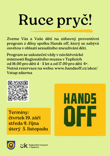 Workshop pro děti a rodiče_Hands off